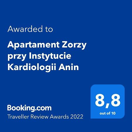 Apartament Zorzy Przy Instytucie Kardiologii Anin Warsaw Ngoại thất bức ảnh