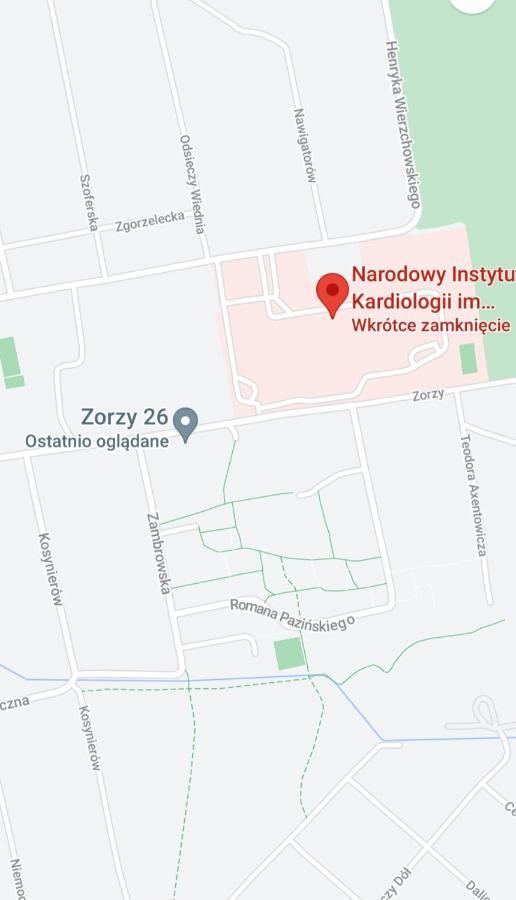 Apartament Zorzy Przy Instytucie Kardiologii Anin Apartment Warsaw Ngoại thất bức ảnh
